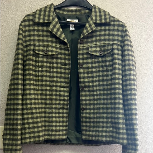Talbots Olive Green Jacket - Picture 1 of 3